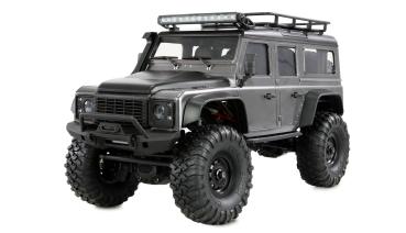 Amewi AMXRock Mini-D90 Scale Crawler 4WD 1:16 RTR grau RC Spielzeug RC Auto