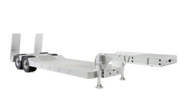 Preview: Amewi Tieflader-Sattelauflieger mit Doppelachse aus Aluminium 1:14 KIT RC Spielzeug RC Auto