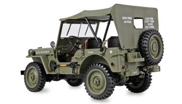 Amewi Jeep Willys MB Scale Crawler 4WD 1:14 RTR grün RC Spielzeug RC Auto