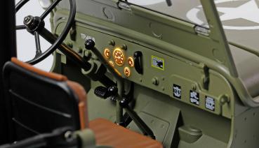 Amewi Jeep Willys MB Scale Crawler 4WD 1:14 RTR grün RC Spielzeug RC Auto