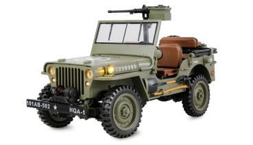Amewi Jeep Willys MB Scale Crawler 4WD 1:14 RTR grün RC Spielzeug RC Auto