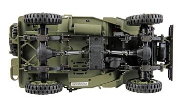 Amewi Jeep Willys MB Scale Crawler 4WD 1:14 RTR grün RC Spielzeug RC Auto