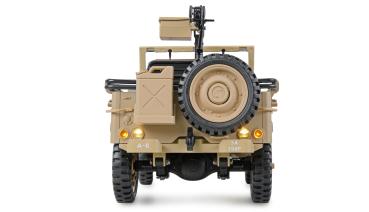 Preview: Amewi Jeep Willys MB Scale Crawler 4WD 1:14 RTR sand RC Spielzeug RC Auto