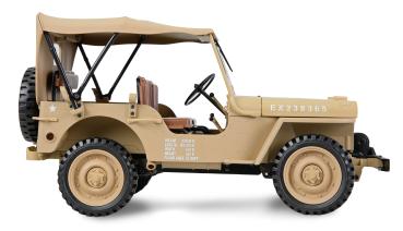 Amewi Jeep Willys MB Scale Crawler 4WD 1:14 RTR sand RC Spielzeug RC Auto