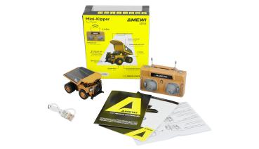 Preview: Amewi Mini-Kipper aus Metall proportional 8-Kanal 1:64 RTR RC Fahrzeuge