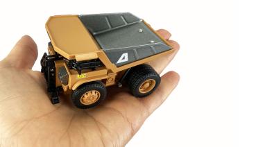 Preview: Amewi Mini-Kipper aus Metall proportional 8-Kanal 1:64 RTR RC Fahrzeuge
