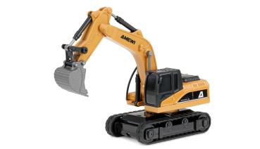 Amewi Mini-Bagger aus Metall 8-Kanal 1:64 RTR RC Fahrzeuge