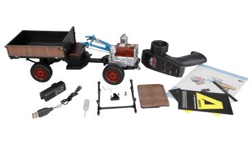 Preview: Amewi Retro-Traktor mit Rauch & Licht 4WD 1:12 RTR RC Modell ferngesteuert