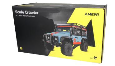 Amewi ALLRock H8 V2 Scale Crawler brushless 1:8 ARTR blau/orange RC Modell
