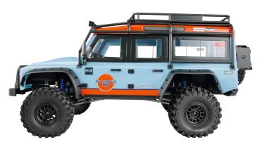 Preview: Amewi ALLRock H8 V2 Scale Crawler brushless 1:8 RTR blau/orange RC Modell