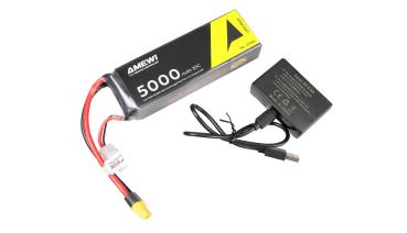 Amewi ALLRock H8 V2 Scale Crawler brushless 1:8 RTR blau/orange RC Modell