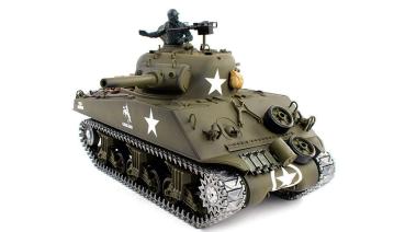 Preview: Amewi U.S.M4A3 Sherman 1:16 Professional Line IR/BB RC Militärfahrzeug RC Panzer