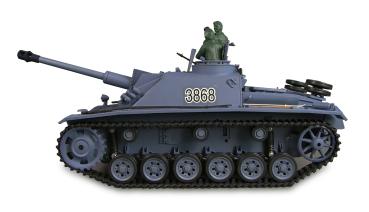 Preview: Amewi Sturmgeschütz III 1:16 Standard Line IR/BB RC Militärfahrzeug RC Panzer