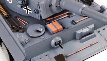 Preview: Amewi Tiger I 1:16 Professional Line II IR/BB RC Militärfahrzeug RC Panzer