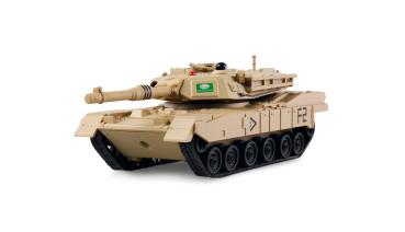 Amewi Abrams Mini-Panzer mit IR-Battle-Funktion 1:72 RTR RC Militärfahrzeug RC Panzer