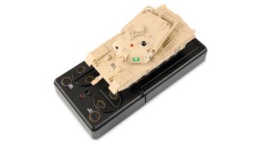 Preview: Amewi Abrams Mini-Panzer mit IR-Battle-Funktion 1:72 RTR RC Militärfahrzeug RC Panzer