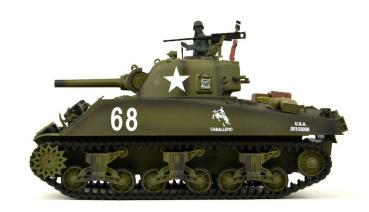 Preview: Amewi U.S. M4A3 Sherman 1:16 Advanced Line IR/BB RC Militärfahrzeug RC Panzer