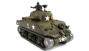 Preview: Amewi U.S. M4A3 Sherman 1:16 Professional Line IR/BB RC Militärfahrzeug Panzer