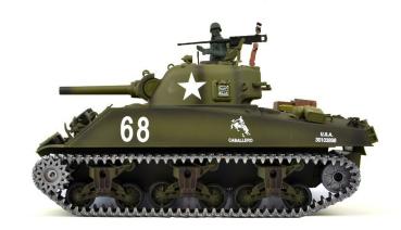 Preview: Amewi U.S. M4A3 Sherman 1:16 Professional Line IR/BB RC Militärfahrzeug Panzer