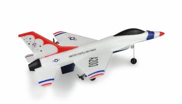 Preview: Amewi F16B Flugzeug mit Gyro 2-Kanal 290mm RTF RC Flugzeug RC Modell