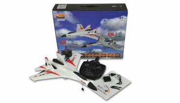 Preview: Amewi SU-27 Flugzeug mit Gyro 3-Kanal 335mm RTF RC Flugzeug RC Modell