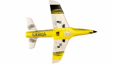 Amewi AMXFlight Tiger S Jet 55mm EDF PNP gelb RC Flugzeug RC Modell