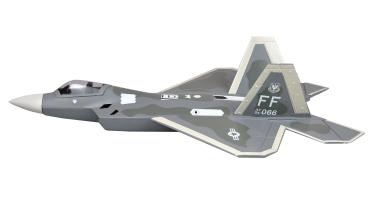 Preview: Amewi AMXFlight F-22 Raptor Jet EPO PNP grau RC Flugzeug RC Modell