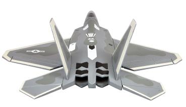 Preview: Amewi AMXFlight F-22 Raptor Jet EPO PNP grau RC Flugzeug RC Modell