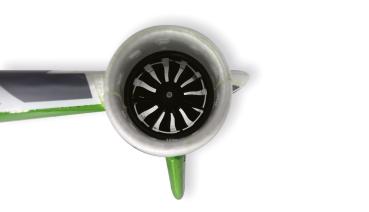 Preview: Amewi Eagle Twin V2 40mm EDF Nurflügler PNP grün RC Flugzeug RC Modell