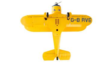 Amewi AMXFlight Beech D17s Doppeldecker 3D/6G RTF gelb RC Flugzeug RC Modell