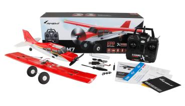 Preview: Amewi Maule M7 brushless 510mm 4-Kanal 3D/6G RTF rot RC Flugzeug RC Modell