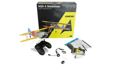 Preview: Amewi AMXFlight N2S-2 Stearman 360mm 6G/3D 6-Kanal RTF RC Flugzeug RC Modell