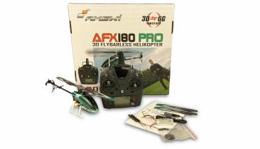 Preview: Amewi AFX180 PRO Helikopter flybarless 6-Kanal 3D/6G RTF RC Hubschrauber Modell