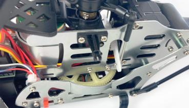 Amewi Buzzard V2 Single-Rotor-Helikopter 4-Kanal RTF weiß RC Hubschrauber