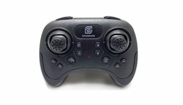 Preview: Amewi Sparrow Mini-Drohne mit Steuerungssensoren blau RC Drohne Multikopter