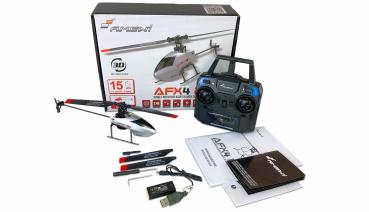 Preview: Amewi AFX4 R3D Single-Rotor-Helikopter 4-Kanal 6G RTF RC Hubschrauber RC Modell