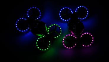 Amewi FightStar Battle Drone Bundle RTF grün & pink RC Drohne Multikopter