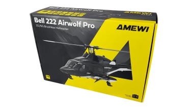 Amewi Bell 222 Airwolf Pro Helikopter 6-Kanal 3D/6G RTF RC Hubschrauber Modell