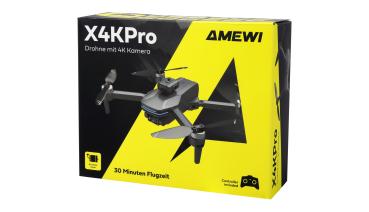 Preview: Amewi AMXFlight X4KPro Brushless-Drohne mit Kamera inkl. 2 Akkus RC Multikopter