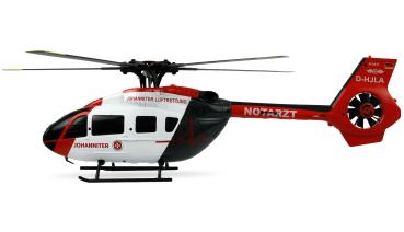 Preview: Amewi Johanniter H145 Helikopter Brushless 6-Kanal 6G RTF RC Hubschrauber Modell