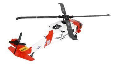 Amewi UH60 Black Hawk Coastguard Helikopter 6G/3D RTF RC Hubschrauber Modell