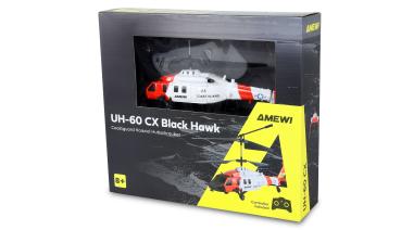Amewi UH-60 CX Black Hawk Coastguard Koaxial Hubschrauber RTF RC Helikopter