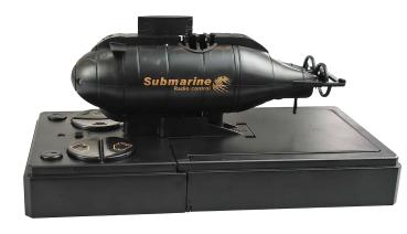 Preview: Amewi Mini U-Boot 26037 RTR ferngesteuert Submarine LED Badewanne Aquarium IR