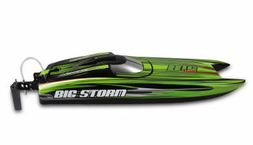 Preview: Amewi Big Storm Rennkatamaran brushless 740mm ARTR RC Boot RC Modell