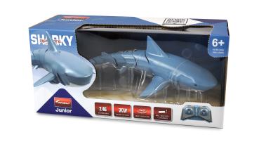 Amewi Sharky, der blaue Hai 4-Kanal RTR RC Boot RC Modell