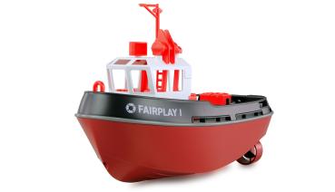 Amewi Fairplay I Schlepper Boot 1:72 RTR schwarz RC Boot RC Modell