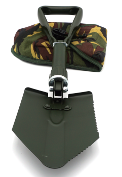 Klappspaten BW Spaten mit Tasche Bundeswehr Schaufel 3-teilig