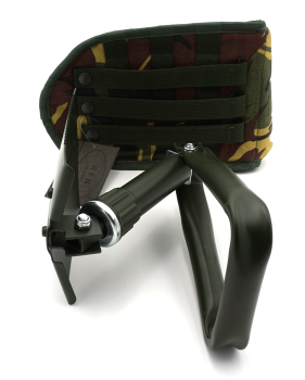 Preview: Klappspaten BW Spaten mit Tasche Bundeswehr Schaufel 3-teilig