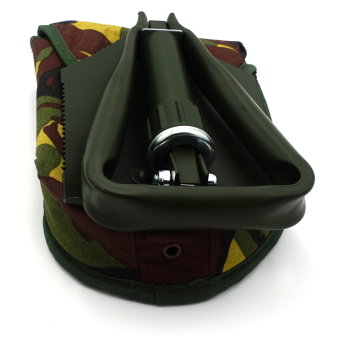Klappspaten BW Spaten mit Tasche Bundeswehr Schaufel 3-teilig