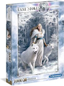 Preview: Clementoni Anne Stokes Collection - 1000 Teile Puzzle - Winter Wächter